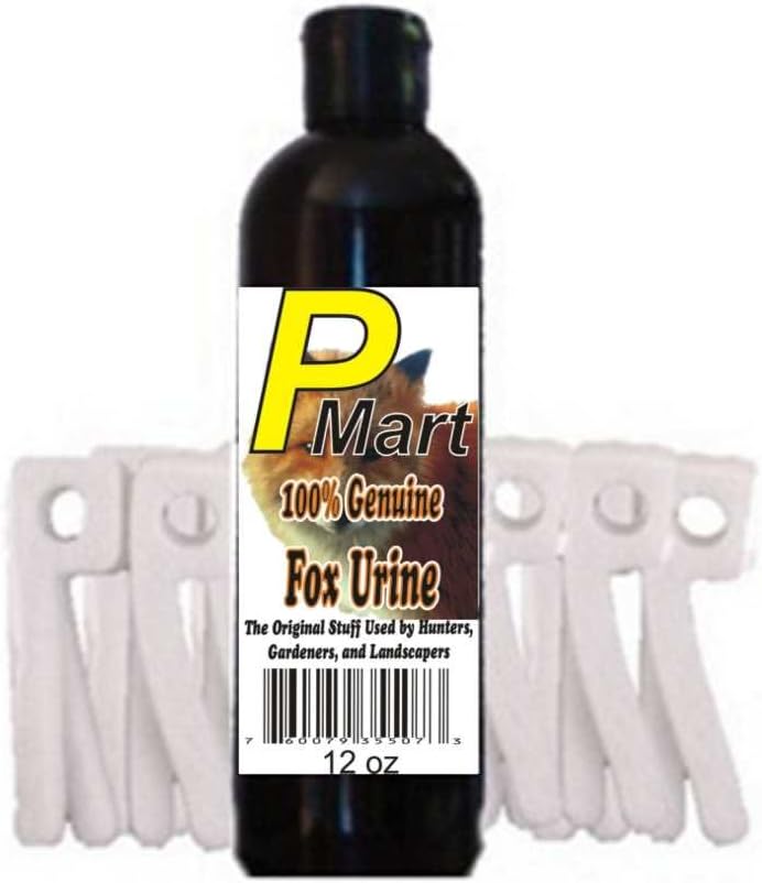 12 oz Fox Urine - P-Wick Combo. Save$$!