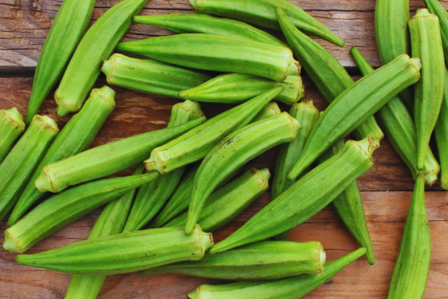 Clemson Spineless Okra Seeds | 100+ Non-GMO Heirloom Seeds | Organic Vegetable Seeds | Abelmoschus esculentus