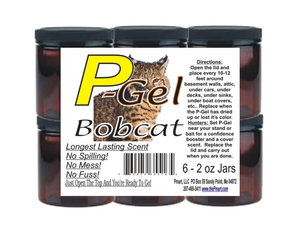 P - Gel Bobcat - 6 Pack