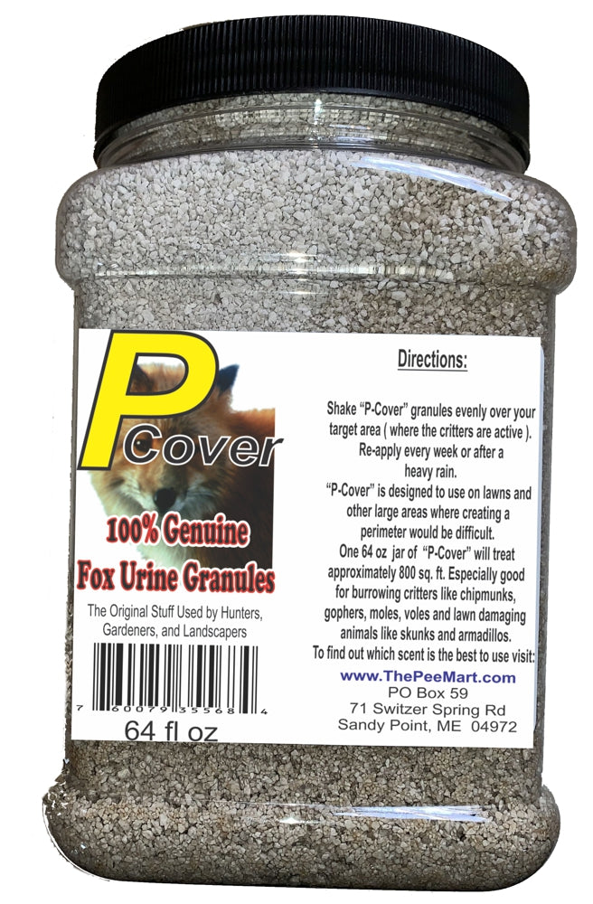 Fox P-Cover Scent Granules Big 64 fl oz Size!