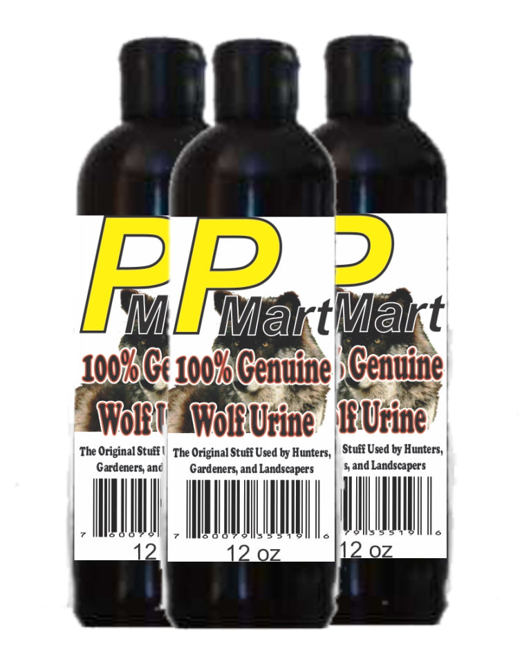 Wolf 3 Pack 12oz Squeeze Bottles. Save $$