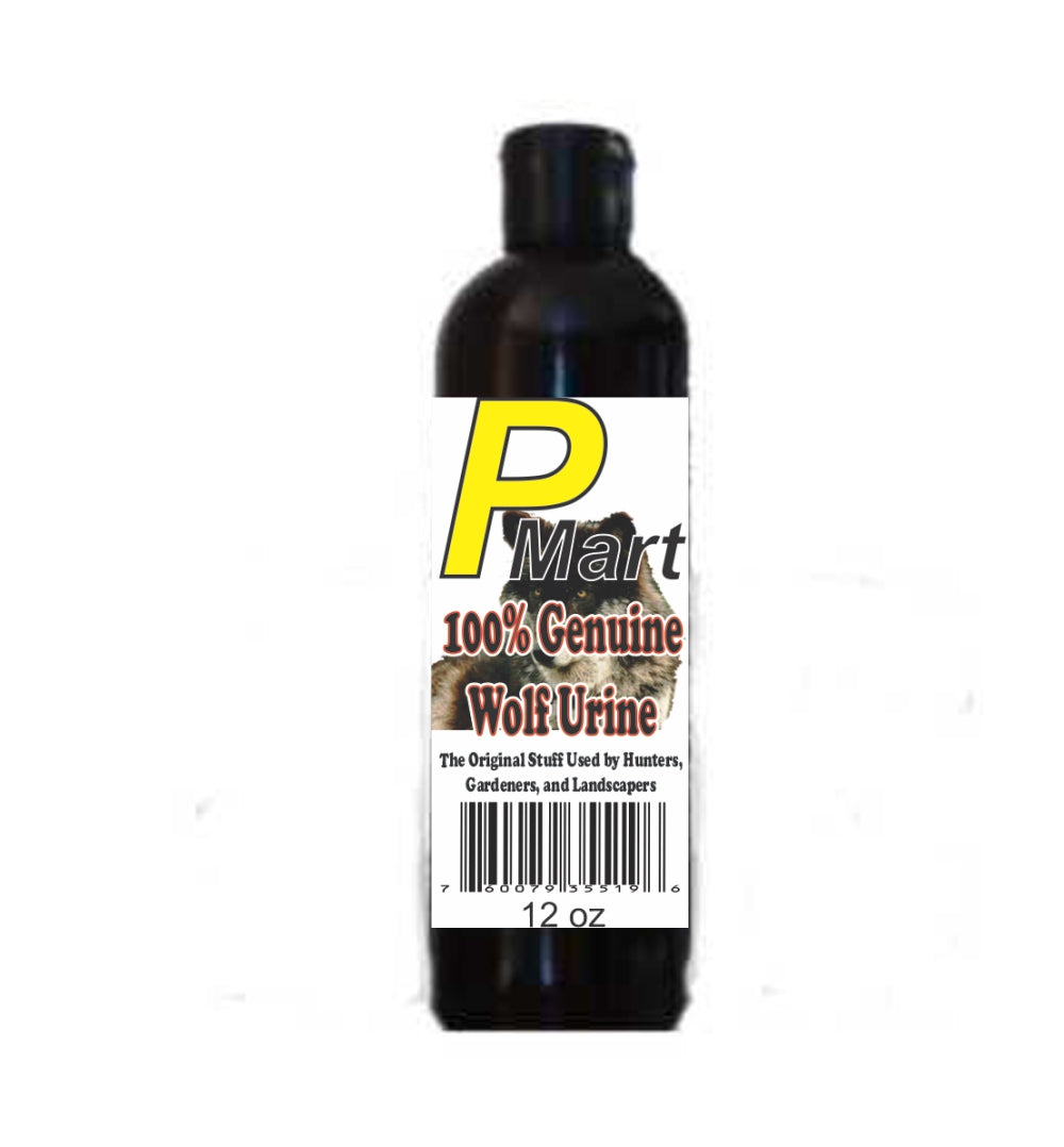 100% Real Wolf Urine - 12 oz