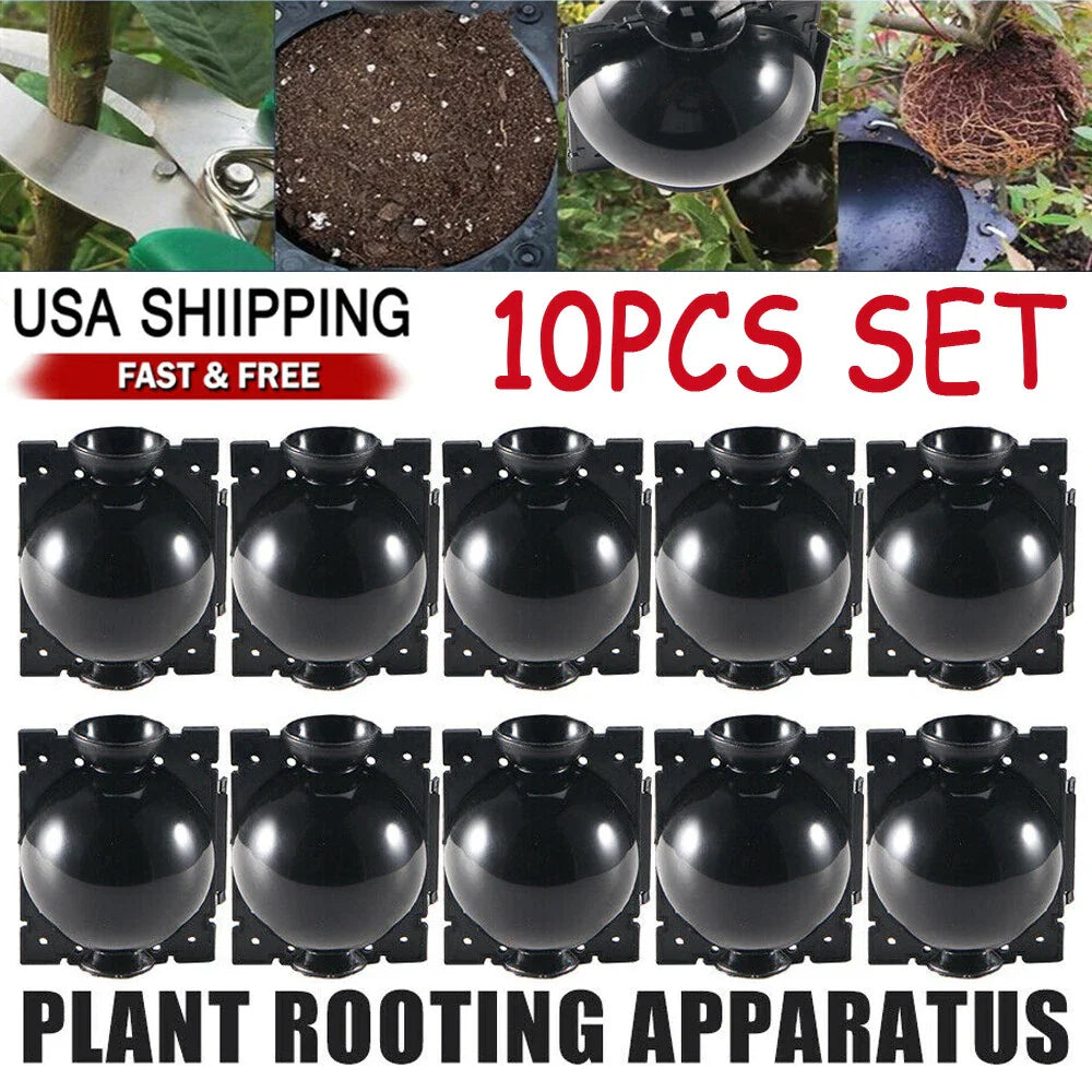 High Pressure Propagation Plant Rooting Device Box - 10X Graft Garden Tool for Easy Plant Growth