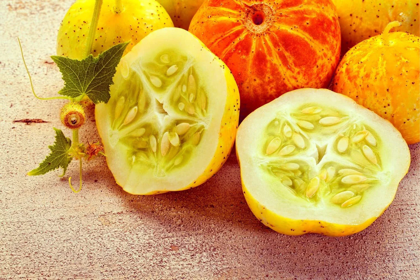 Lemon Cucumber Seeds - 100+ Heirloom Seeds - Exotic Vegetable Variety - Cucumis sativus