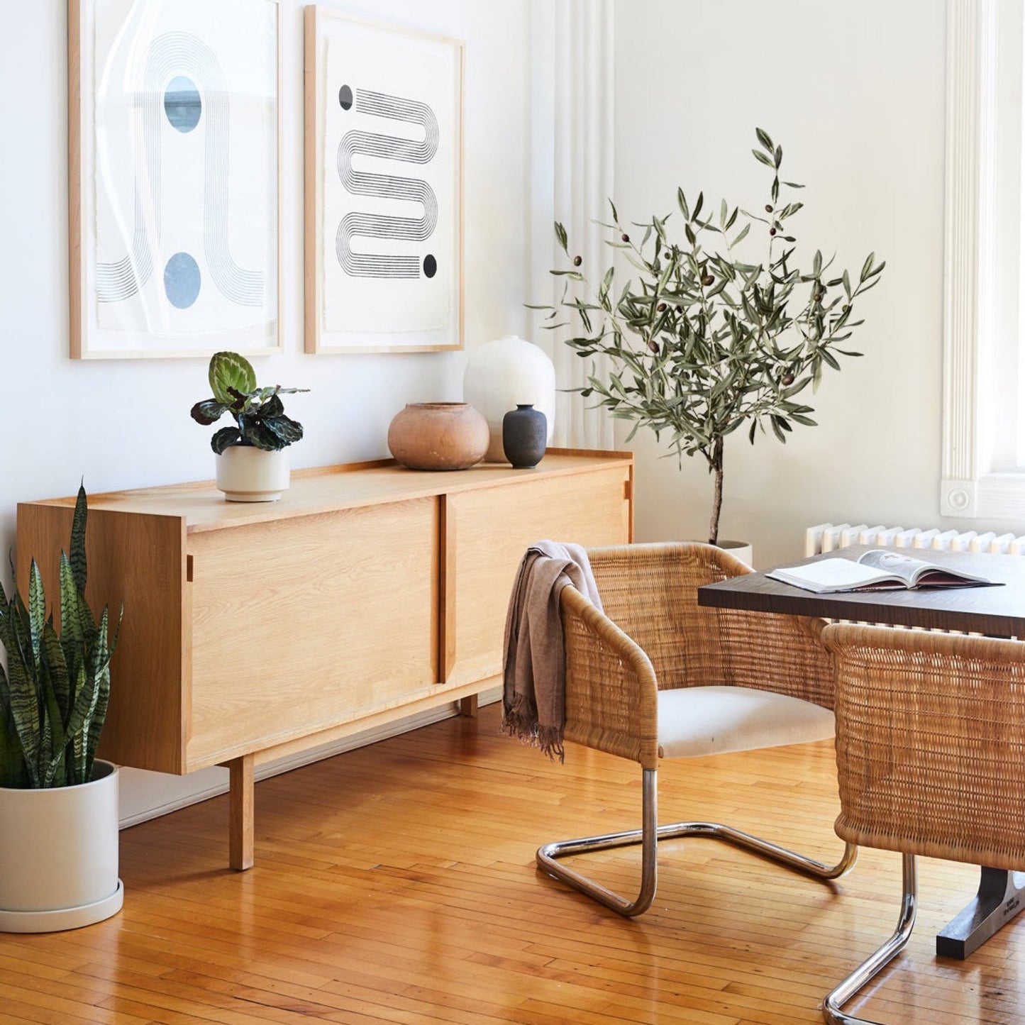 Faux Olive Tree