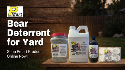 Bear deterrent for yard