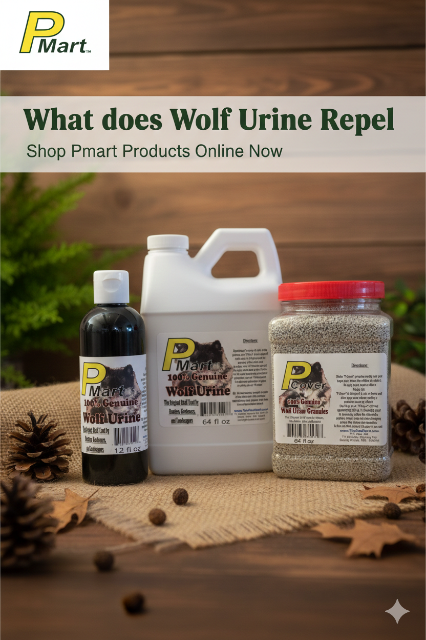 What does wolf urine repel