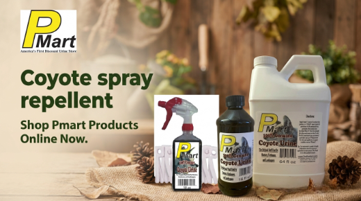 Coyote spray repellent
