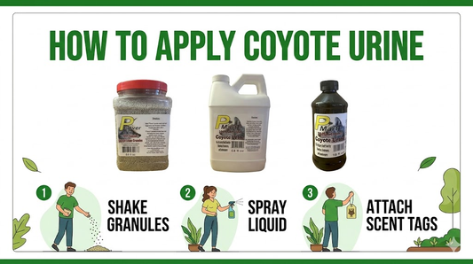 How to Apply Coyote Urine