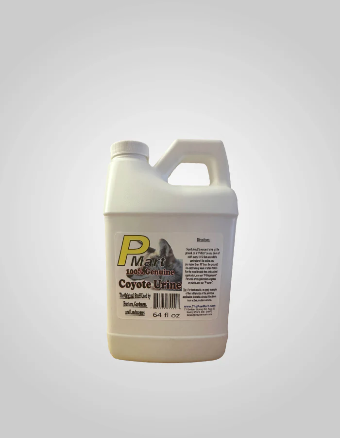 coyote pee pellets