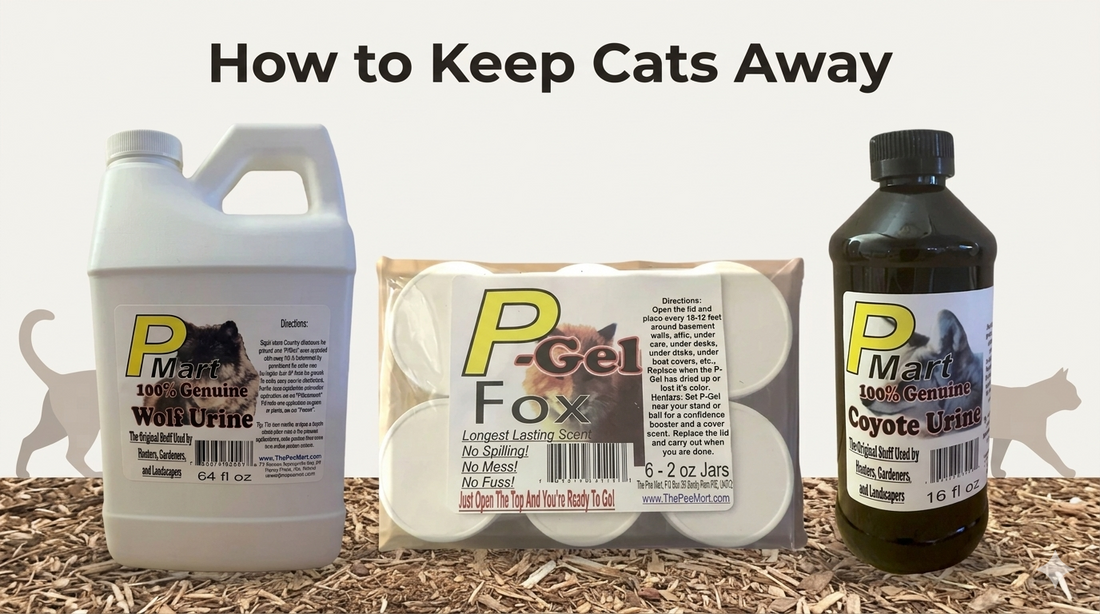 How to keep cats away