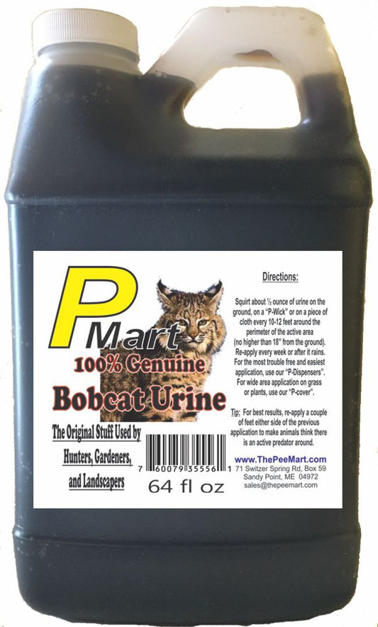 Bobcat Urine 64 oz Bulk Filler!