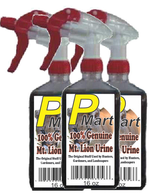 Mt Lion 3 pack - 16oz Trigger Spray-- Save$$$