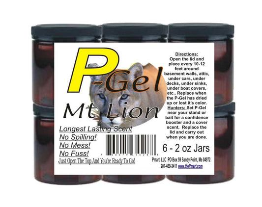 P-Gel Mt. Lion 6 Pack