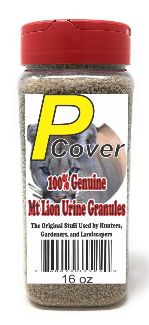 Mt Lion P-Cover Granules. 16 fl oz Shaker Jug.