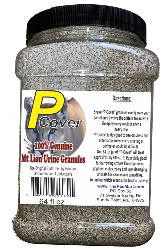 Mt Lion P-Cover Scent Granules Big 64 fl oz Size!