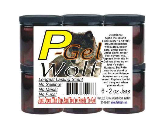 P - Gel Wolf 6 Pack