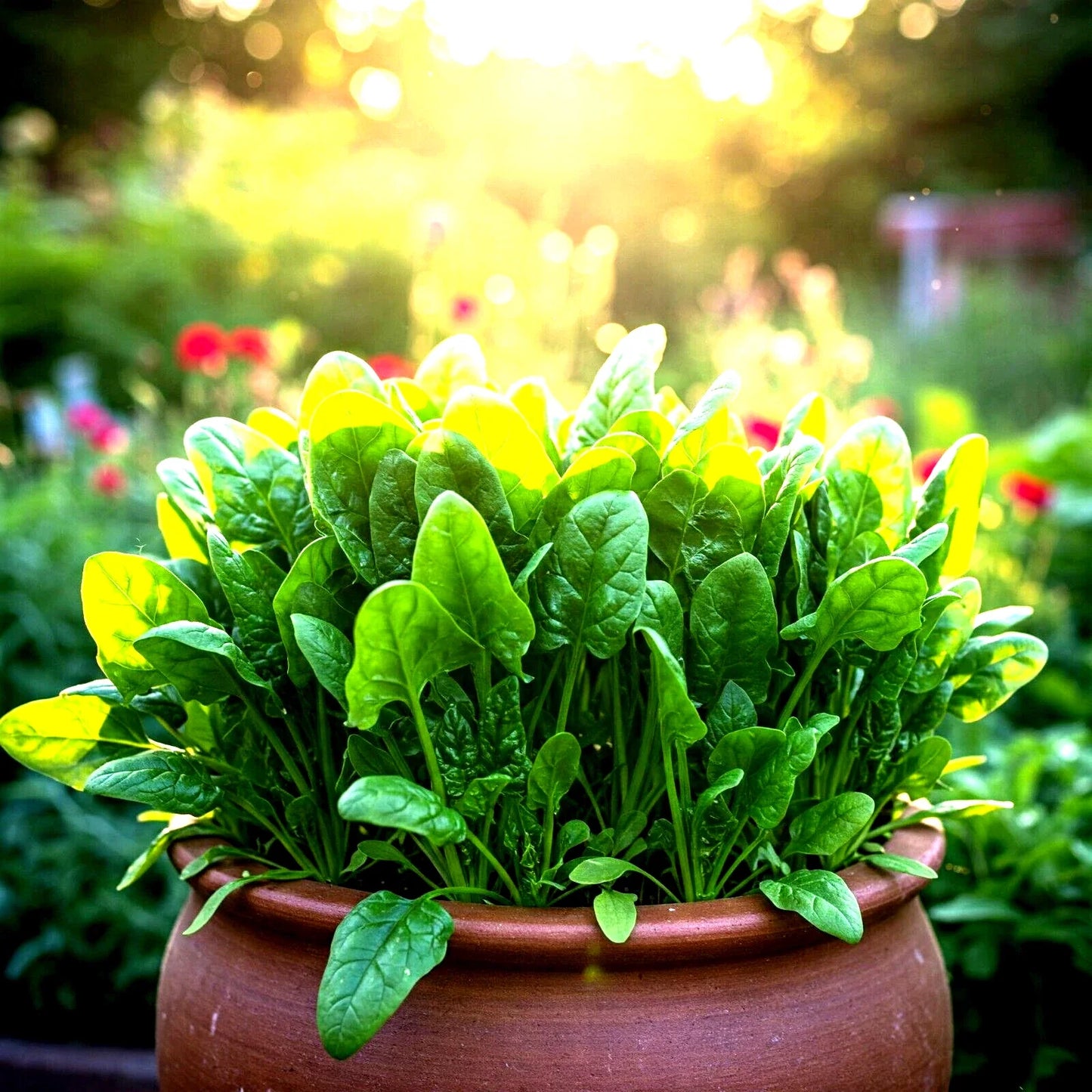 Spinach Seeds - 700 Heirloom Bloomsdale Autumn Giant for Vegetable Salad - Non-GMO Spinacia oleracea