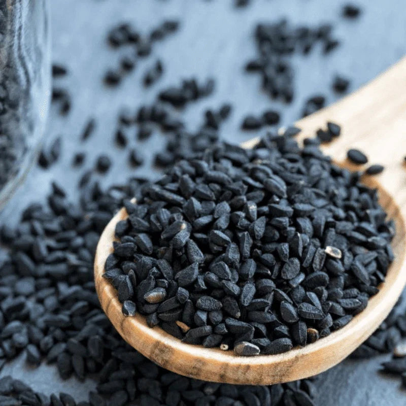 Black Cumin Seeds 1 lb Heirloom Non-GMO Nigella Sativa - Organic Spice for Cooking and Health
