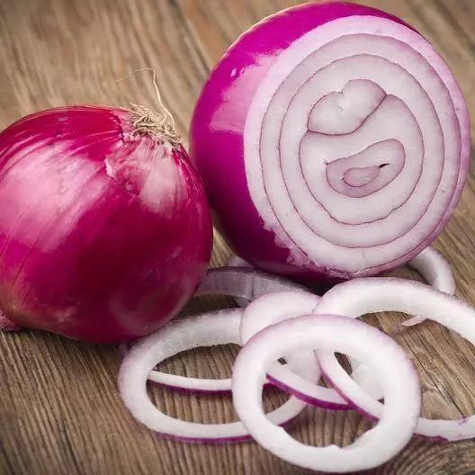 Red Creole Onion Seeds - 1000 Non-GMO Heirloom Seeds - Allium cepa