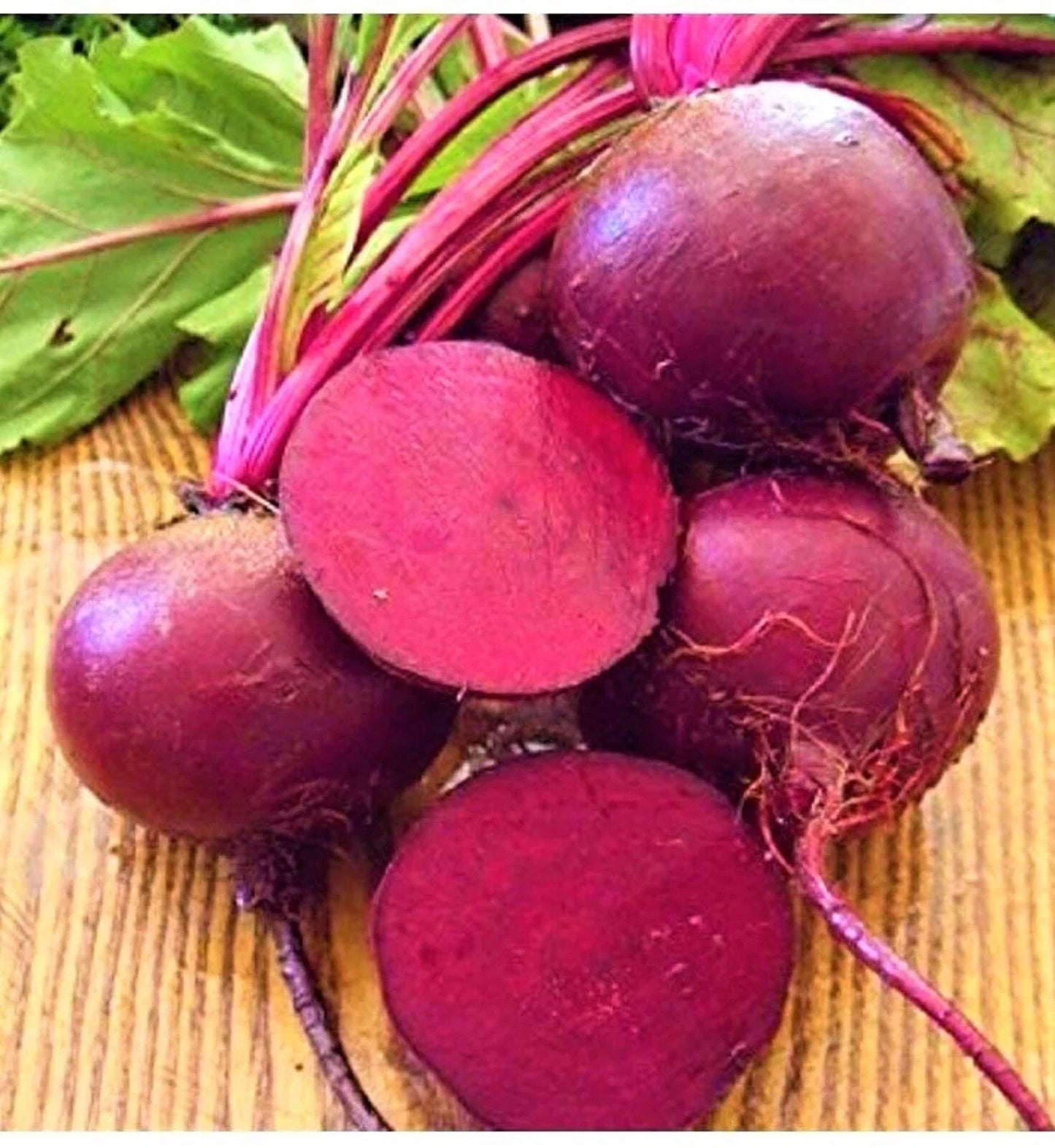 Detroit Dark Red Beet Seeds - NON-GMO 100+ Seeds - Beta vulgaris - Organic Vegetable Garden Seeds for Home Growing