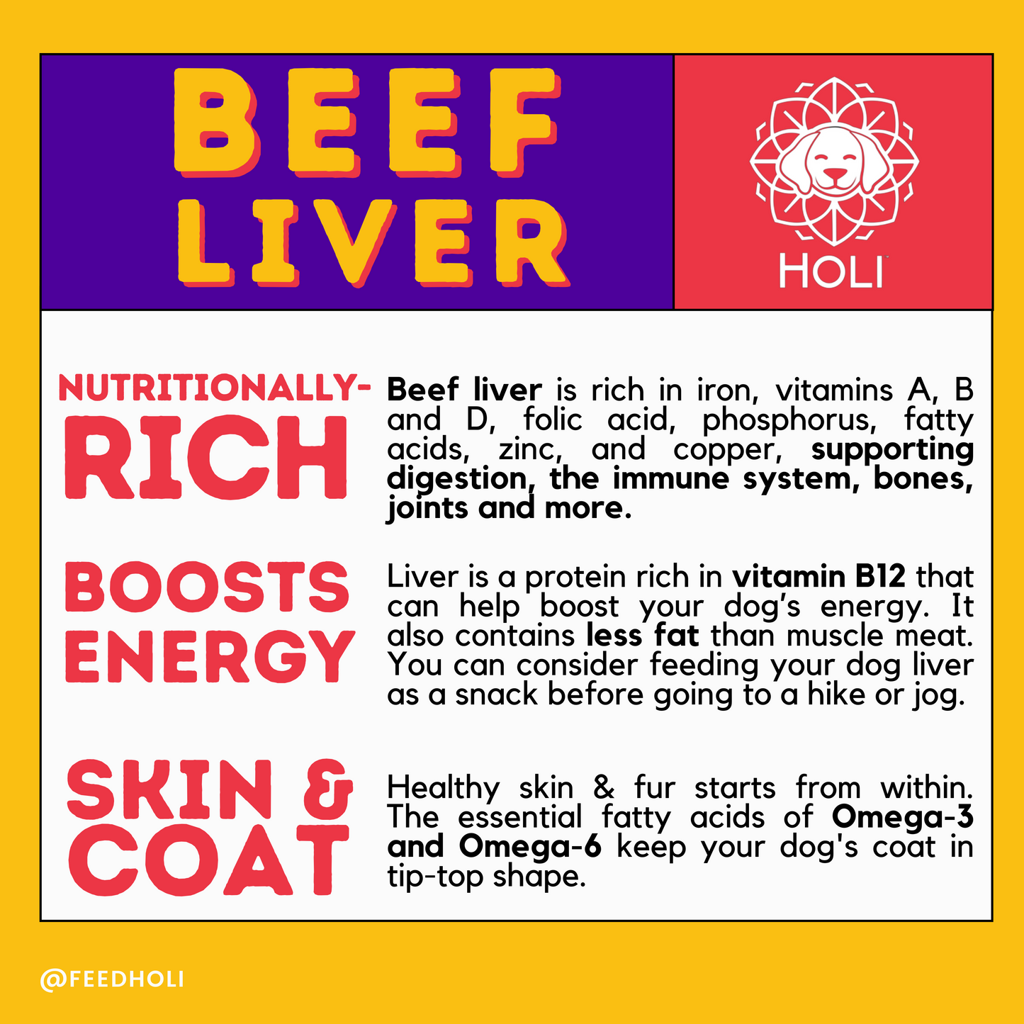 Beef Liver Dog Treats by HOLI