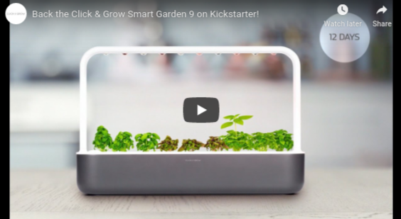 Click & Grow Smart Garden 9 | Automatic Indoor Garden 9 by Trueform (Free Shipping over $35)
