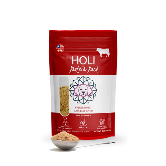Beef Liver Dog Food Topper by HOLI