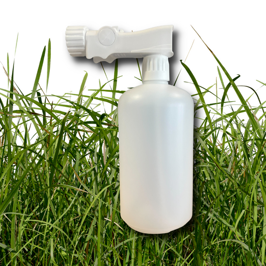 Hose End Sprayer and Empty Bottle by Elm Dirt
