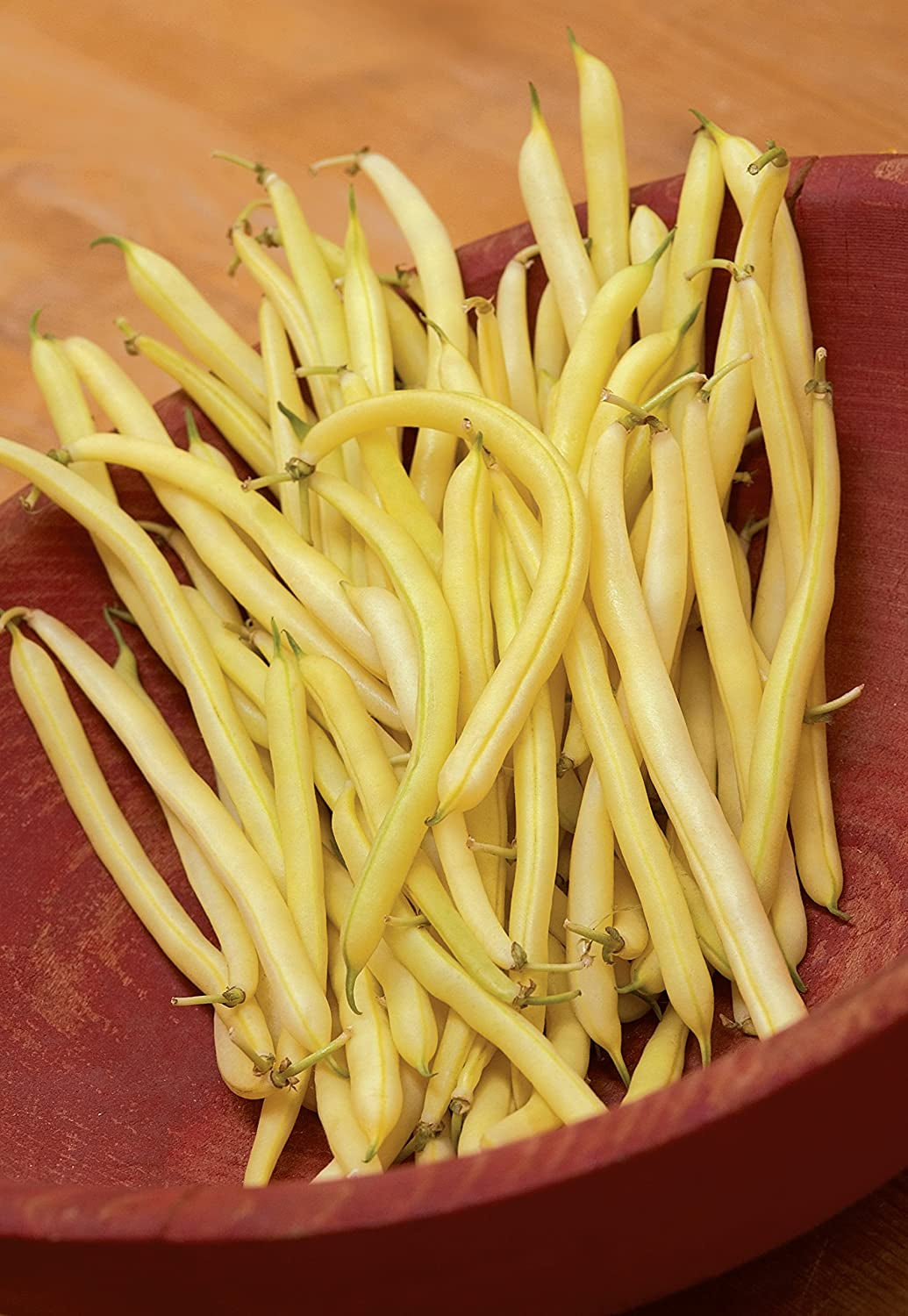 Golden Wax Organic Bush Bean Seeds 1 Ounces of Seed